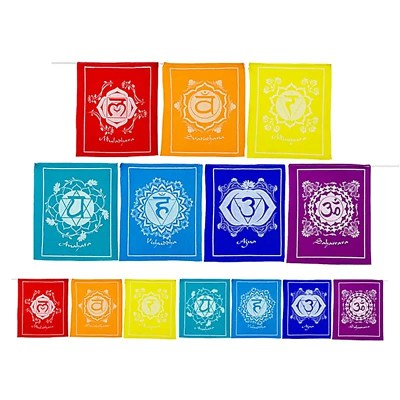 Prayer flags Chakra